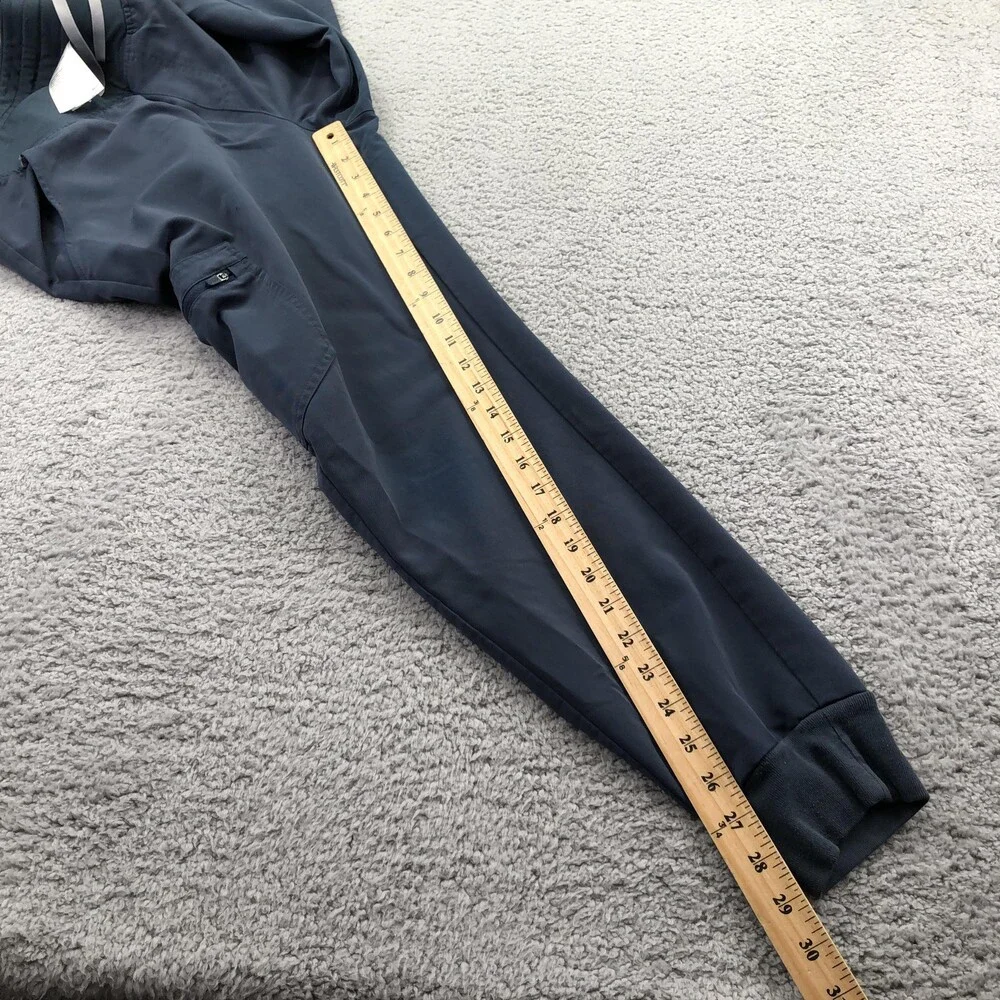 FIGS Scrub Jogger Pants Womens Large Blue Zamora Technical Cargo Medical